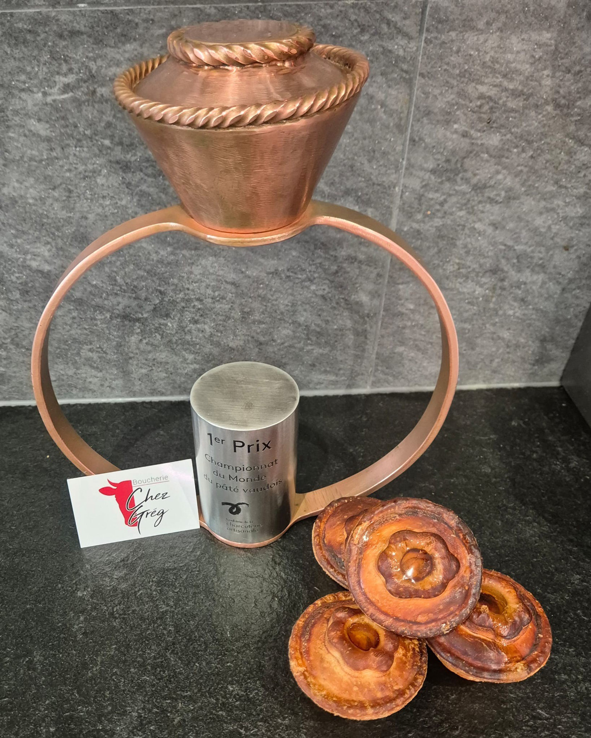 ChezGreg Accueil 1er prix pâté